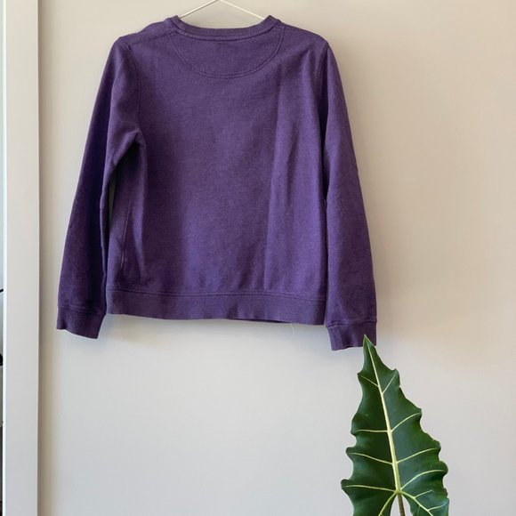 Kenzo Popcorn Cloud purple Embroidered Sweatshirt - Picture 3 of 9